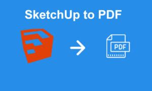 convert skp file to pdf.